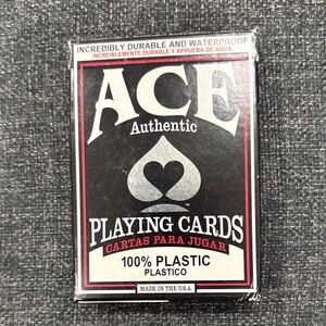 ACE Authentic Waterproof Playing Cards